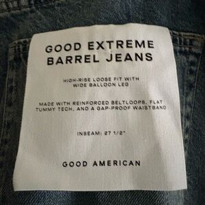 Good American Blue Flare & Wide Leg Jeans